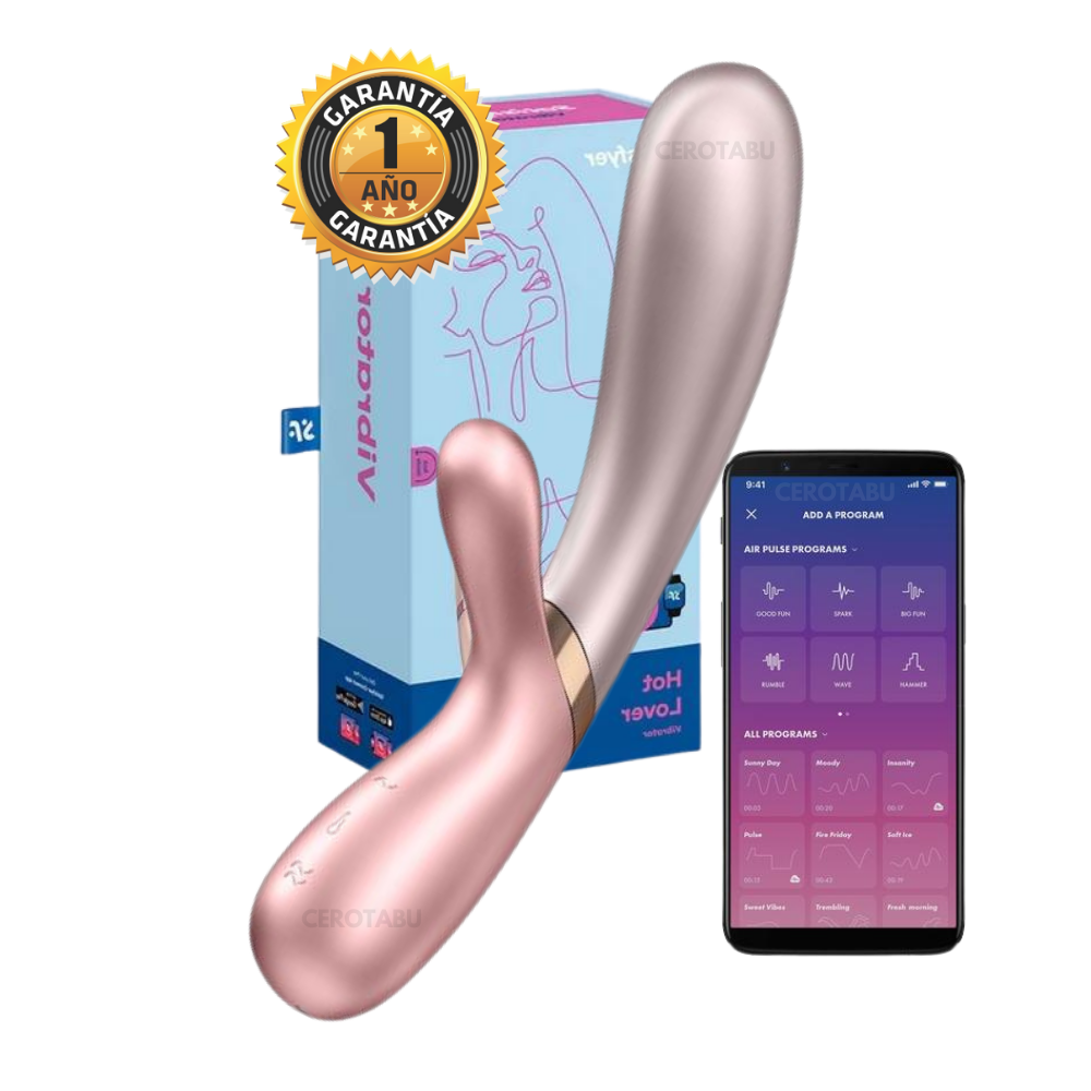 Vibrador Doble Estimulación Con App Satisfyer Hot Lover Termico